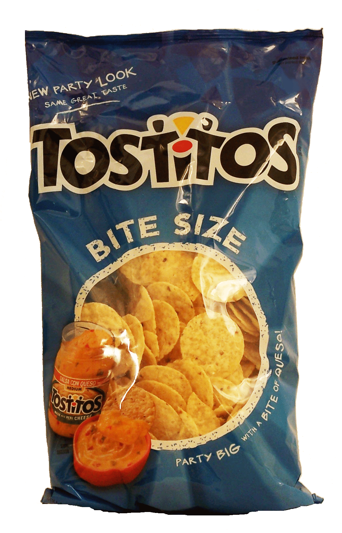 Tostitos  bite size, 100% white corn tortilla chips Full-Size Picture